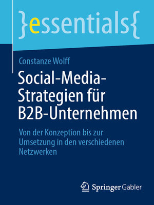 cover image of Social-Media-Strategien für B2B-Unternehmen